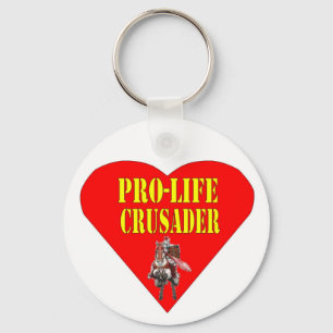 PRO LIFE CRUSADER NYCKELRING