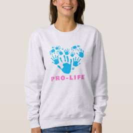 Pro-Life Handprint Heart – Value Life Awareness  T Shirt