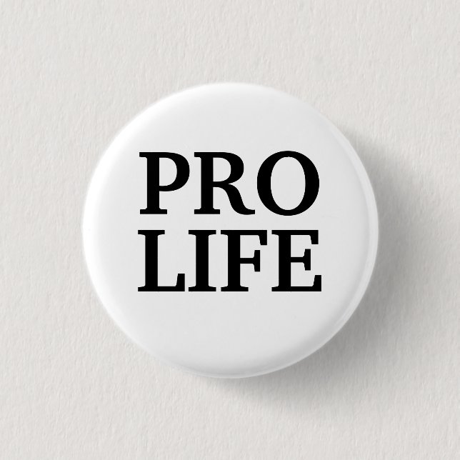 Pro Life-knapp Knapp (Framsida)