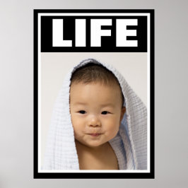 PRO-LIFE LYCKLIG ASIAN BABY INFANT LIFE POSTER