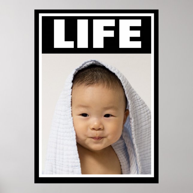 PRO-LIFE LYCKLIG ASIAN BABY INFANT LIFE POSTER (Framsidan)