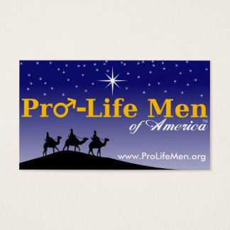 pro_life_manar_high res, www.ProLifeMen.org Visitkort