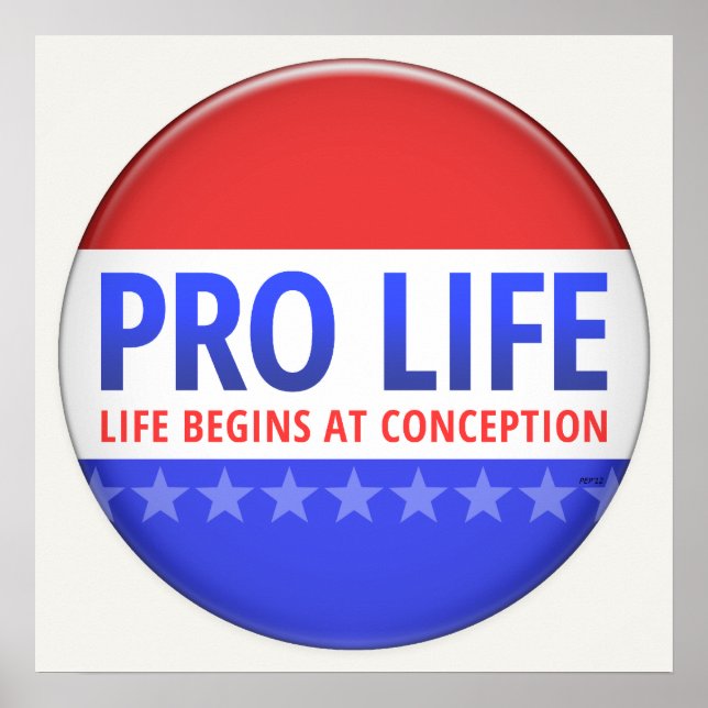 Pro Life Poster (Framsidan)
