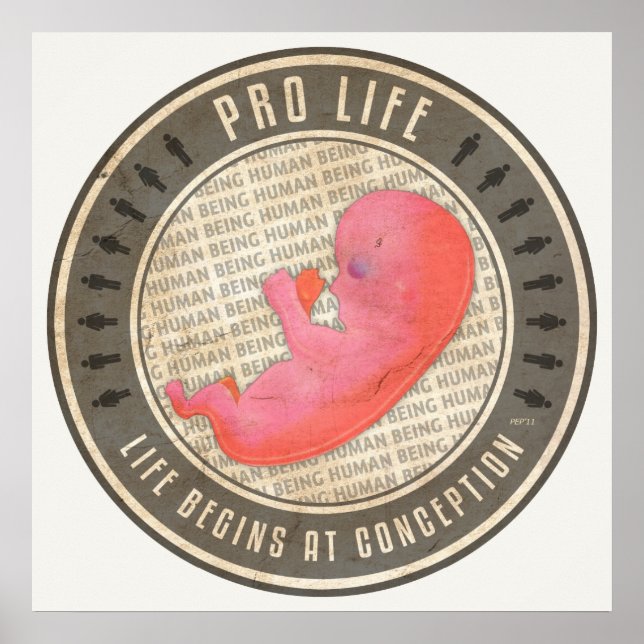 Pro Life Poster (Framsidan)