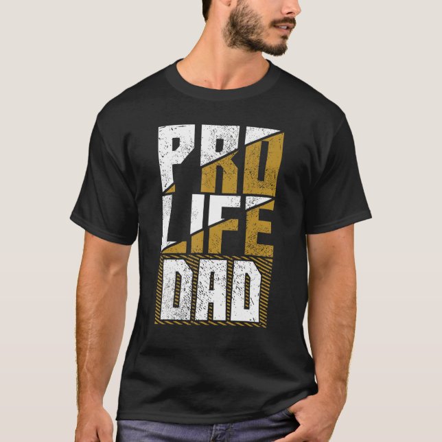 Pro Life Pro Life Pro Life Konservativ i Generatio T Shirt (Framsida)