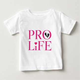 Pro Life-Rosa T Shirt