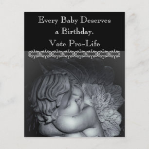 Pro-Life Röst Flyer