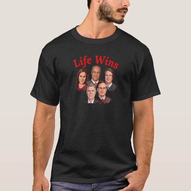 Pro Life Scotus Thomas Kavanagh Coney Barrett Alit T Shirt (Framsida)
