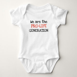 Pro-Liv babyt-skjorta T Shirt