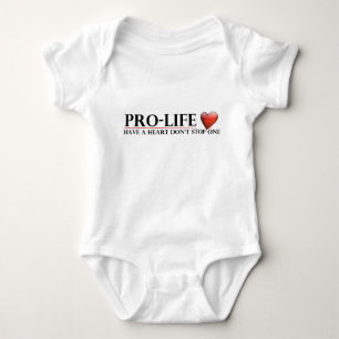 Pro-Liv har en hjärta stoppar inte en T-shirt