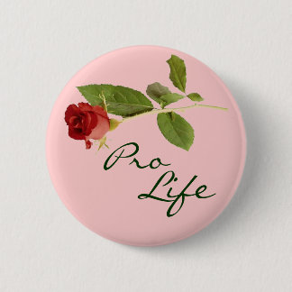 Pro-Liv på rosa blommigt Knapp
