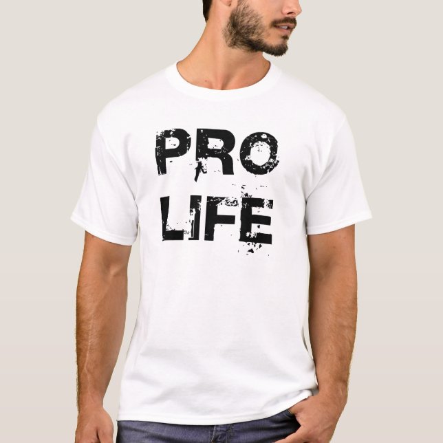 Pro liv t-shirt (Framsida)