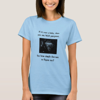 Pro-liv t-skjorta (bebisultrasounden) tee