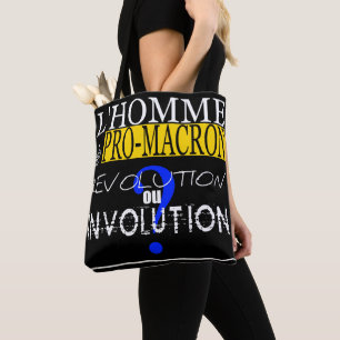 PRO-M-A-C-R-O-N-utveckling eller involution TB2 Tygkasse