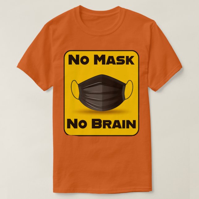 Pro Mask Bära Ansikte Mask Social Avstånd T Shirt (Design framsida)