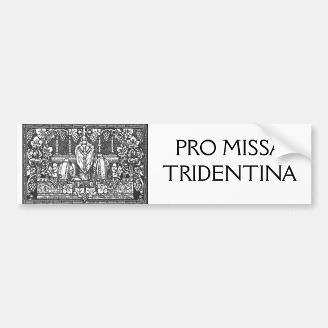 PRO MISSA TRIDENTINA BILDEKAL (Framsidan)