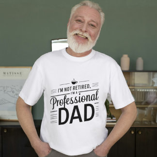 Pro Pappa: Humör pensionerad Toppen Pappa T Shirt