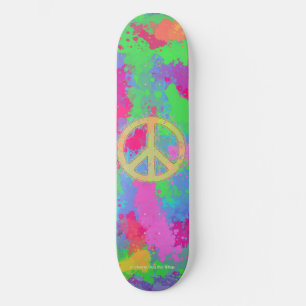 PRO Peace SHREDDER SKATEBOARD - LIBERTY HUND PRO Bräda 20 Cm