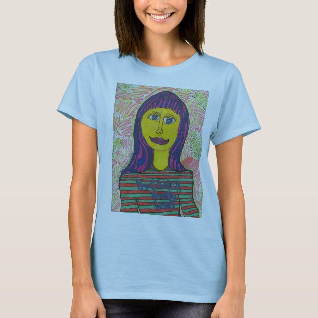 Pro-Prima flicka Tee Shirt (Framsida)