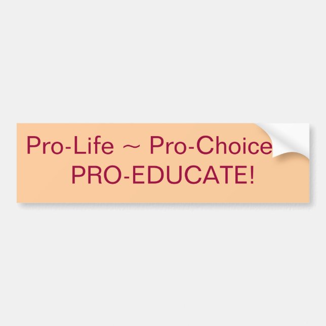 Pro-Prima Pro-Liv ~ ~PRO-UTBILDAR! Bildekal (Framsidan)