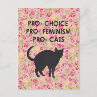 Pro-Primat/feminism/katter Vykort