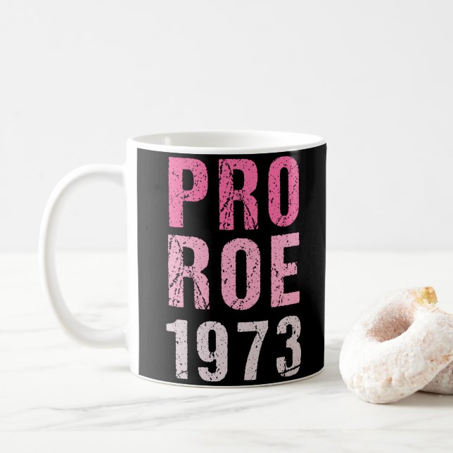 Pro Roe 1973 Kaffemugg (Med munk)