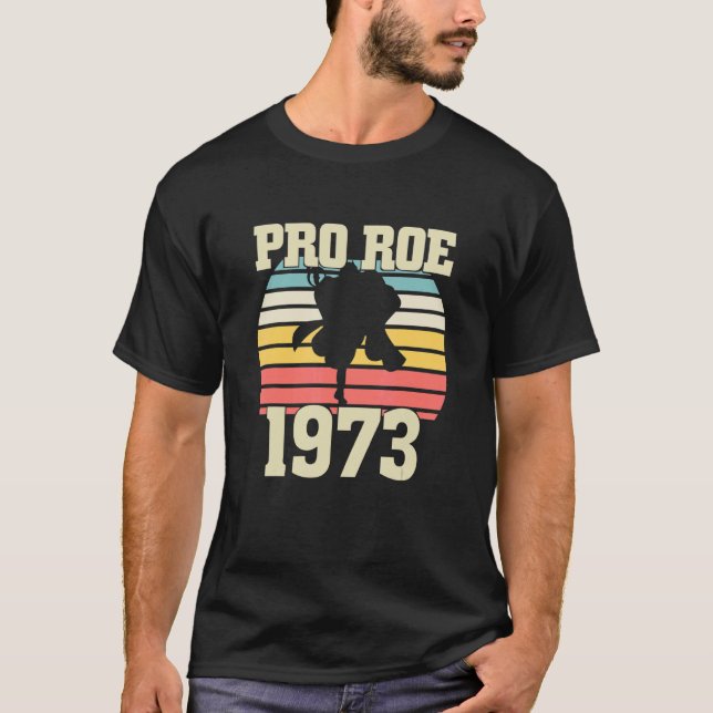 Pro Roe 1973  Witch Apparel T Shirt (Framsida)
