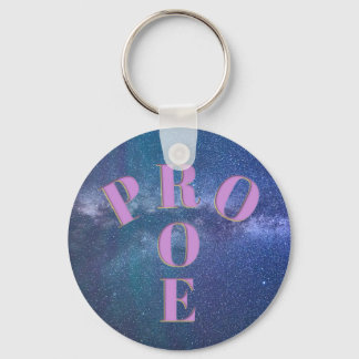 Pro Roe Keychain 100 % vinst 2 Planerad föräldrati Nyckelring