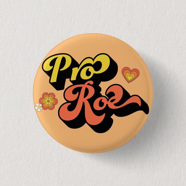 Pro Roe Retro Knapp (Framsida)
