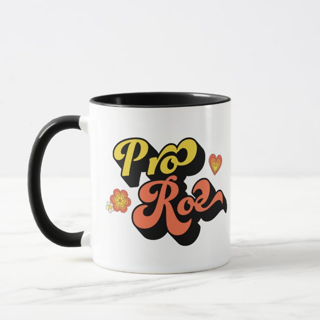 Pro Roe Retro Mugg (Vänster)