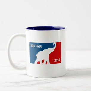 PRO RON PAUL 2012 Två-Tonad MUGG