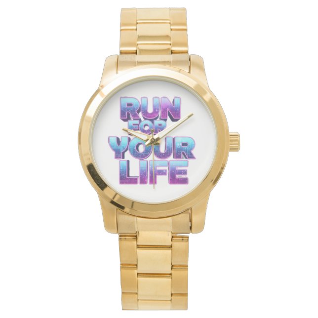 Pro Running Motivation Armbandsur (Framsida)