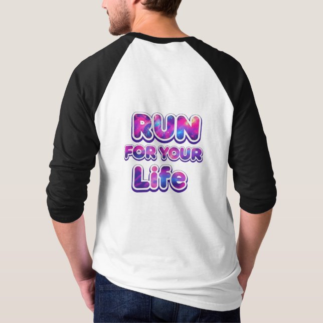 Pro Running Motivation T Shirt (Baksida)