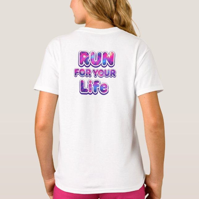 Pro Running Motivation T Shirt (Baksida)