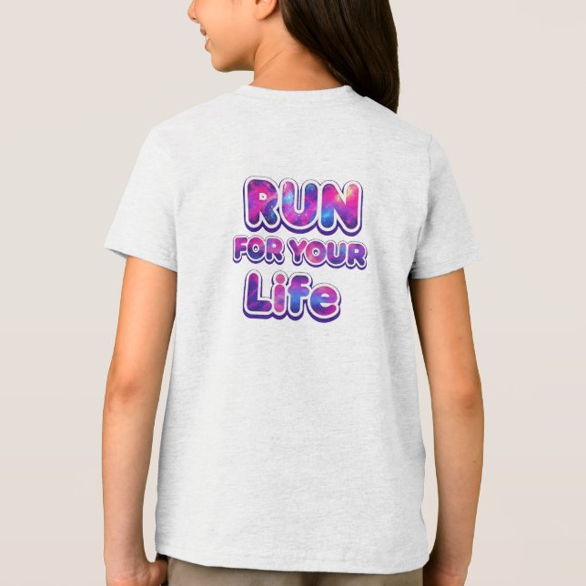 Pro Running Motivation T Shirt (Baksida)