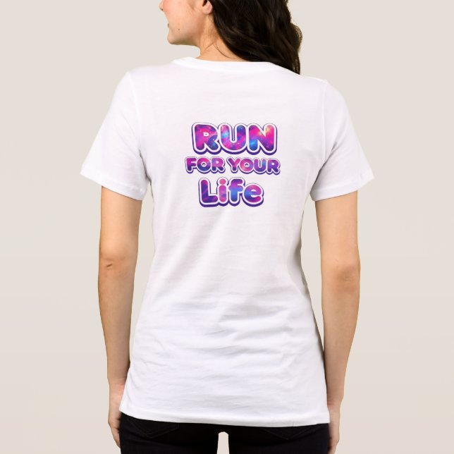 Pro Running Motivation T Shirt (Baksida)