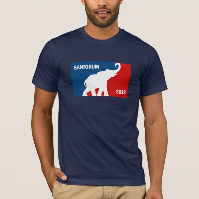 PRO SANTORUM 2012 TEE SHIRT (Framsida)