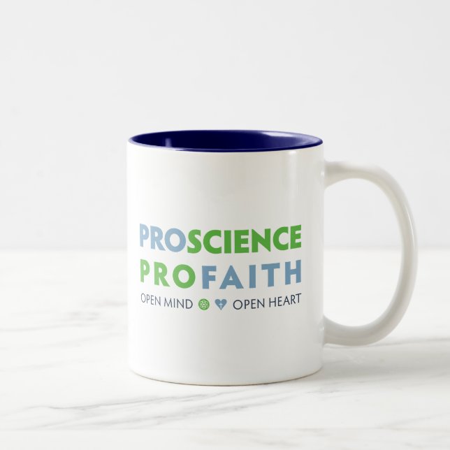Pro Science, Pro Faith Mugg (Höger)