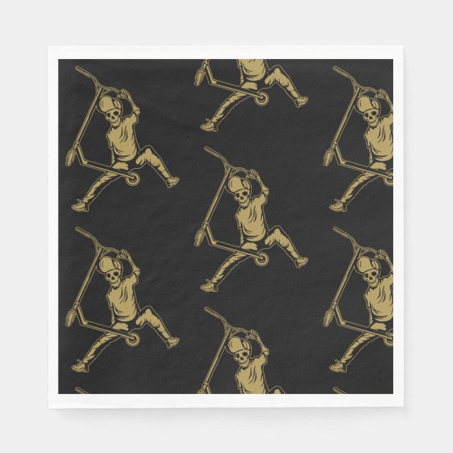 Pro Scooter Free Rider-trick Pappersservett (Framsidan)