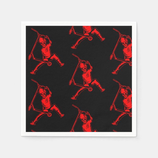 Pro Scooter Free Rider-trick Pappersservett (Framsidan)