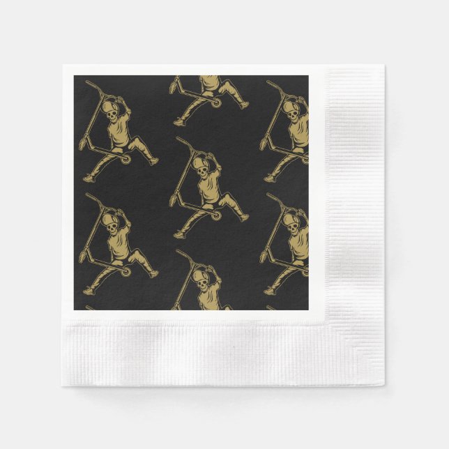 Pro Scooter Free Rider-trick Pappersservett (Framsidan)