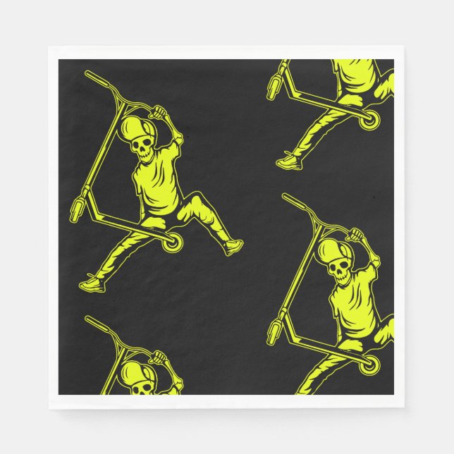 Pro Scooter Free Rider-trick Pappersservett (Framsidan)