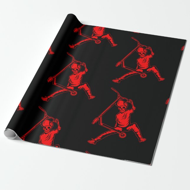 Pro Scooter Free Rider-trick Presentpapper (Utrullad)