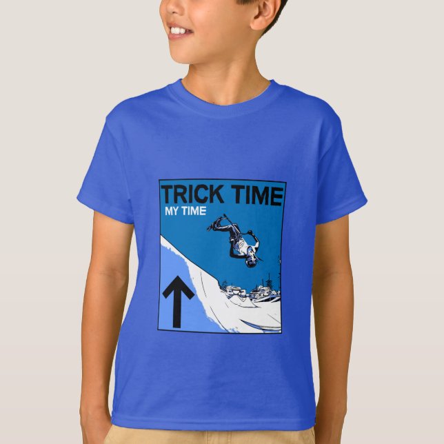 Pro Scooter Free Rider Tricks T-shirt (Framsida)