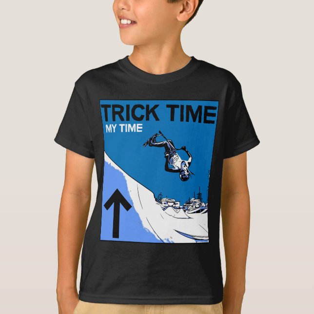 Pro Scooter Free Rider Tricks T-Shirt (Framsida)