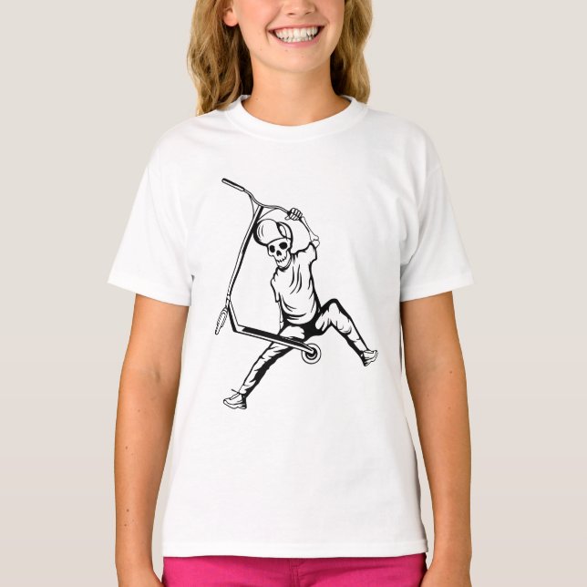 Pro scooter gratis ryttartrick t shirt (Framsida)