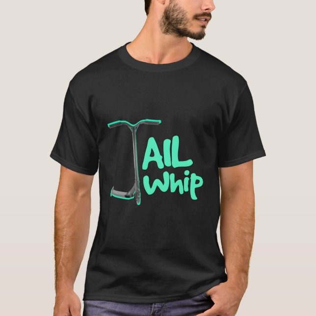 Pro Scooter Tailwhisky Top för turkos Scooter T Shirt (Framsida)