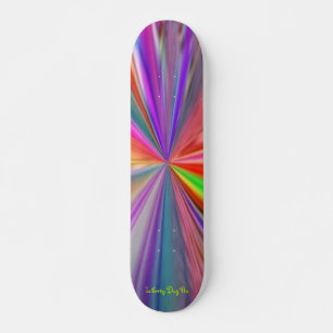 PRO SHREDDER - SKATEBOARD - PSYCHEDELIC DECK BRÄDA 19,5 CM