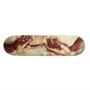 Pro Sistine kapellskapelse av den Adam Old School Skateboard Bräda 18 Cm