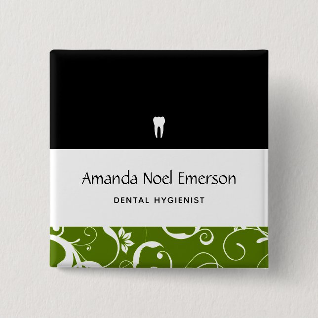 Pro-skada för tandläkarkåren knapp (Framsida)